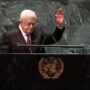 US bars Palestinian leader Mahmoud Abbas from UN meeting to recognise state