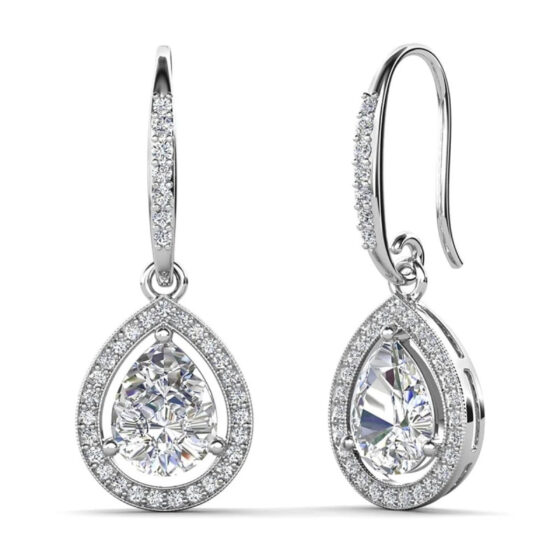 Walmart is selling 'exquisite' 0 gold-plated crystal earrings for just , and they 'look like real diamonds'