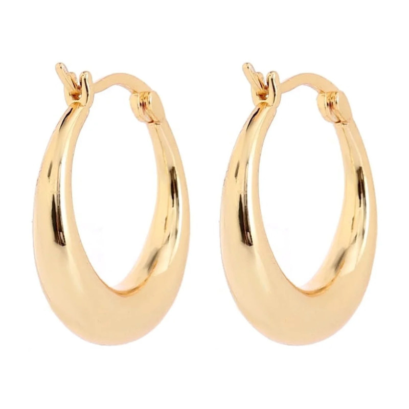 Walmart is selling $60 gold-plated hoop earrings for $15 that 'are cute for everyday'