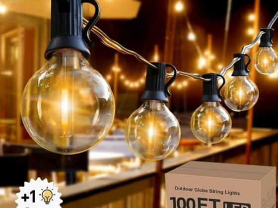 Walmart is selling a 'beautiful' outdoor string light set for just  that shoppers say 'feel like stars'