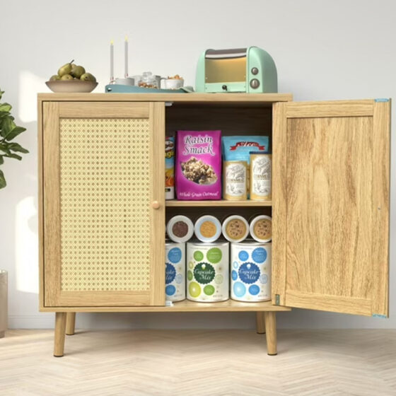 Walmart is selling a 9 storage cabinet for  that's 'super cute' and 'spacious'