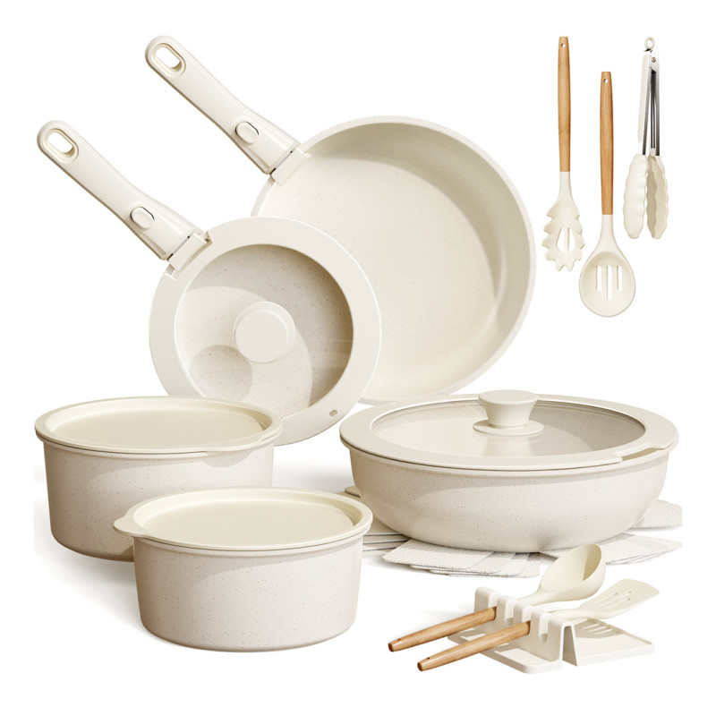 Walmart is selling a $200 20-piece cookware set for only $60, and shoppers call them the 'best pans'