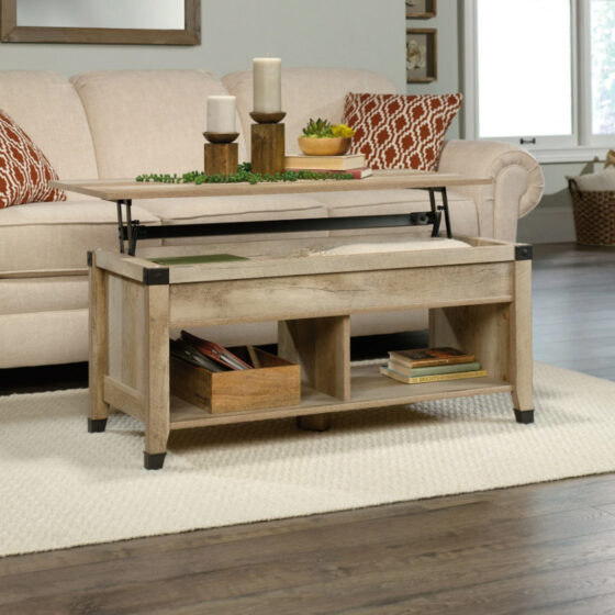 Walmart is selling a 8 lift-top coffee table for only , and shoppers call it 'very sturdy and beautiful'