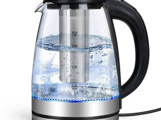 Walmart is selling a  electric glass kettle for just , and it's 'super easy to use'