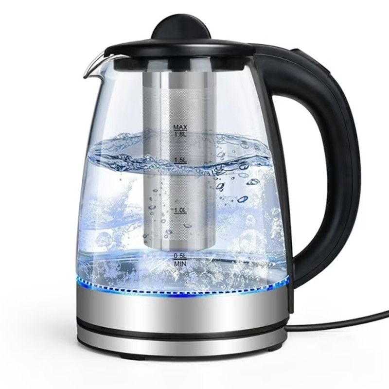 Walmart is selling a $40 electric glass kettle for just $21, and it's 'super easy to use'