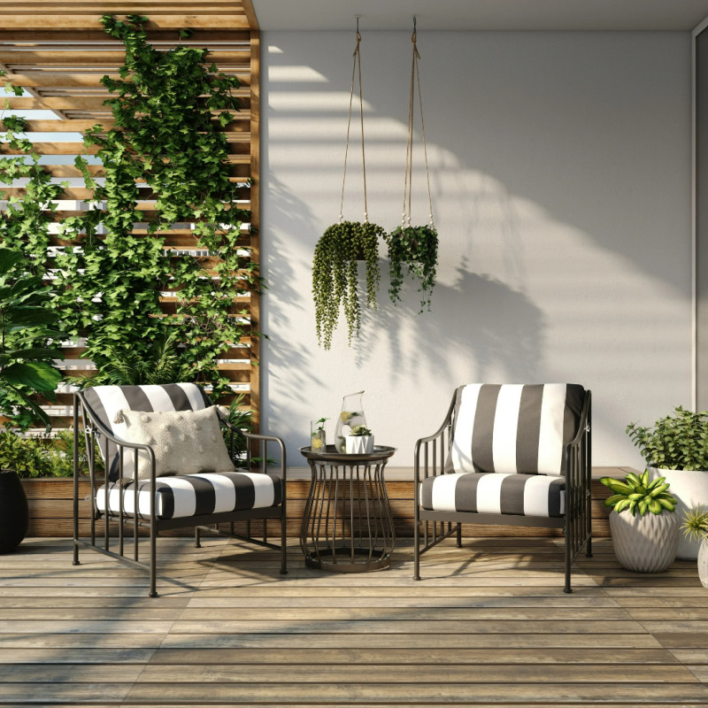 Walmart is selling a Better Homes & Gardens patio set for only $147, and it's 'very comfortable'