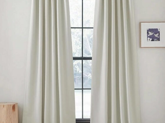 Walmart is selling a set of 'elegant' 6 blackout curtains for , and shoppers say 'you won't be disappointed'