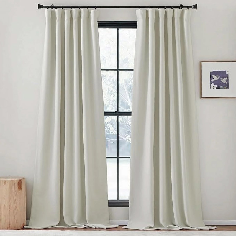 Walmart is selling a set of 'elegant' $176 blackout curtains for $44, and shoppers say 'you won't be disappointed'