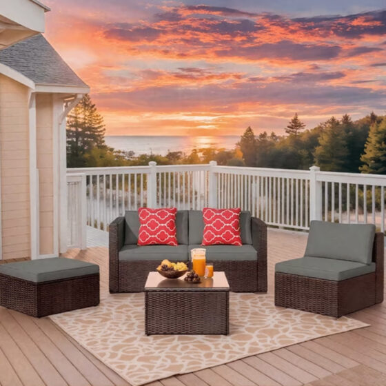 Walmart is selling an 'extremely comfortable' 1 modular patio sectional for only 0