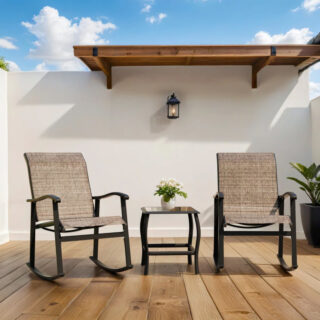 Wayfair is selling a 'comfortable' 0 3-piece patio set for 0 that is 'easy to put together'