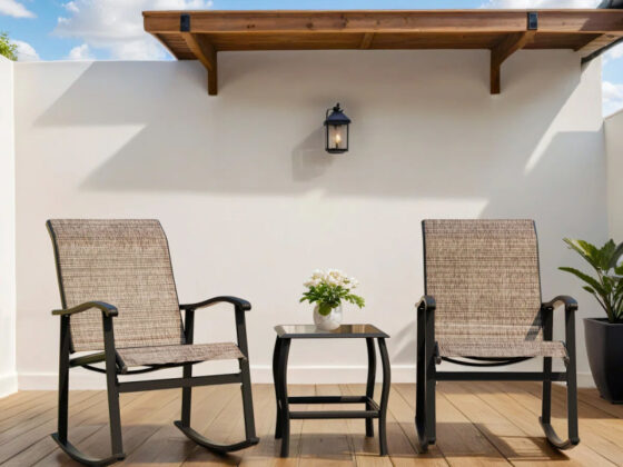 Wayfair is selling a 'comfortable' 0 3-piece patio set for 0 that is 'easy to put together'