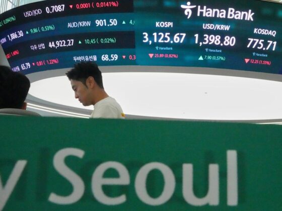 World shares are mixed after Wall Street trims losses