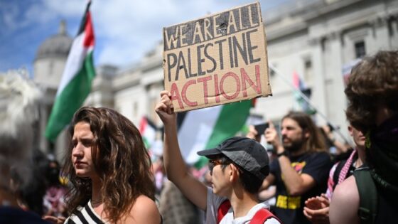 Yvette Cooper mounts fresh defence of UK ban on Palestine Action