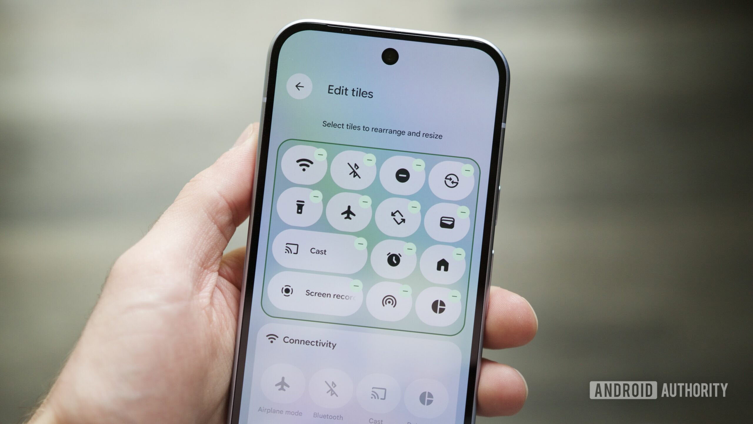 google pixel 10 quick settings hero 2 Quick Settings edit page on a Google Pixel 10.