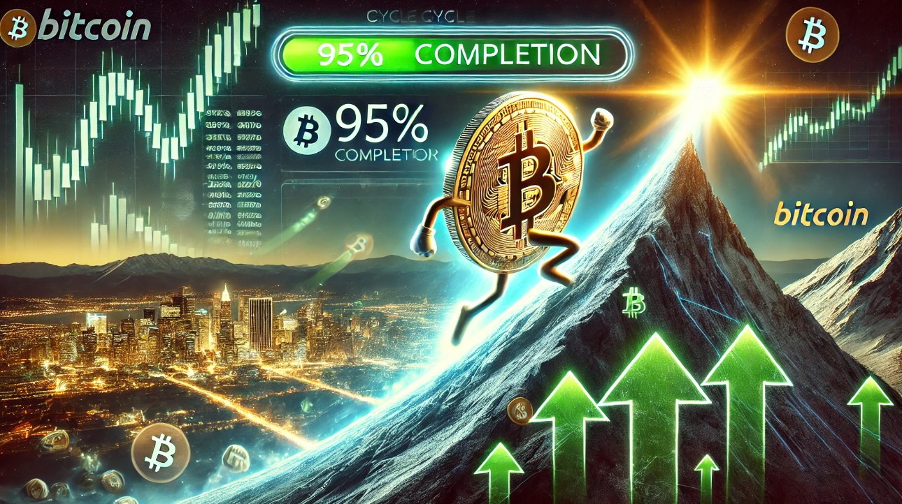 Cycle Peak Indicates 95% Completion