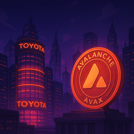 Avalanche (AVAX) Bulls Target  Breakout as Toyota Partnership Fuels Momentum