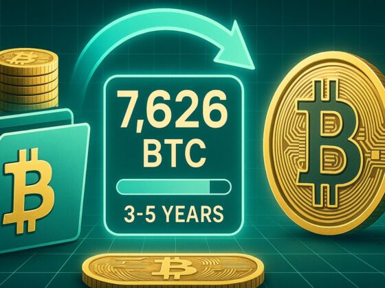 7,626 BTC Aged 3–5 Years Moves Onchain
