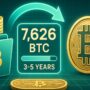 7,626 BTC Aged 3–5 Years Moves Onchain