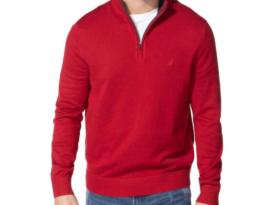 Amazon is selling a 'very nice quality' Nautica quarter-zip sweater for just  right now
