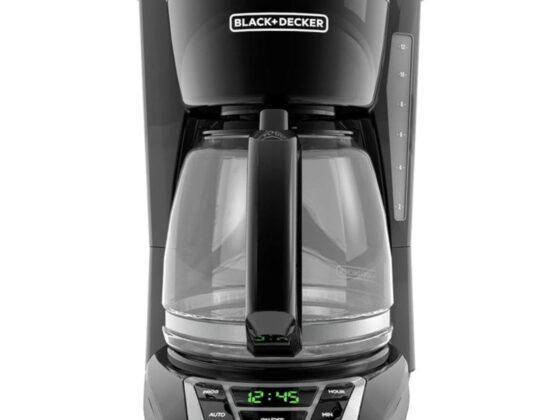 Amazon is selling a Black and Decker 12-cup coffee maker for just  right now