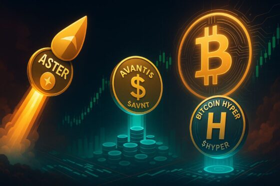 Binance’s Aster Soars 1800% in a Week Despite Market Crash: Is Bitcoin Hyper Next?