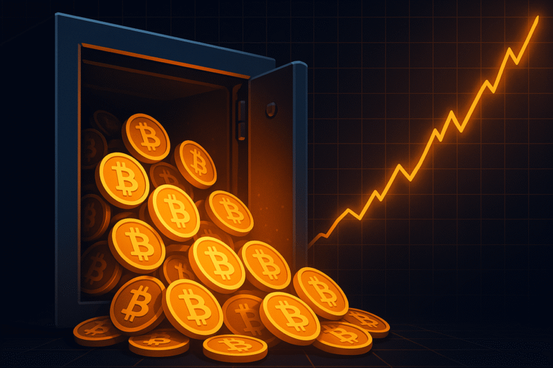 Bitcoin In Trouble? Exchange Reserve Spikes To Highest In Months