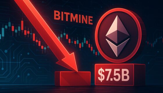 Bitmine Ethereum Position Dips Below Cost Basis: .5B Portfolio In The Red
