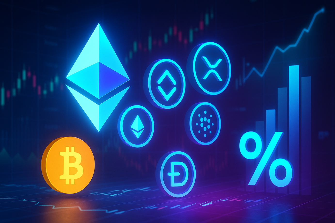 Ethereum & Alts Capture 85% Of Futures, BTC Share Shrinks