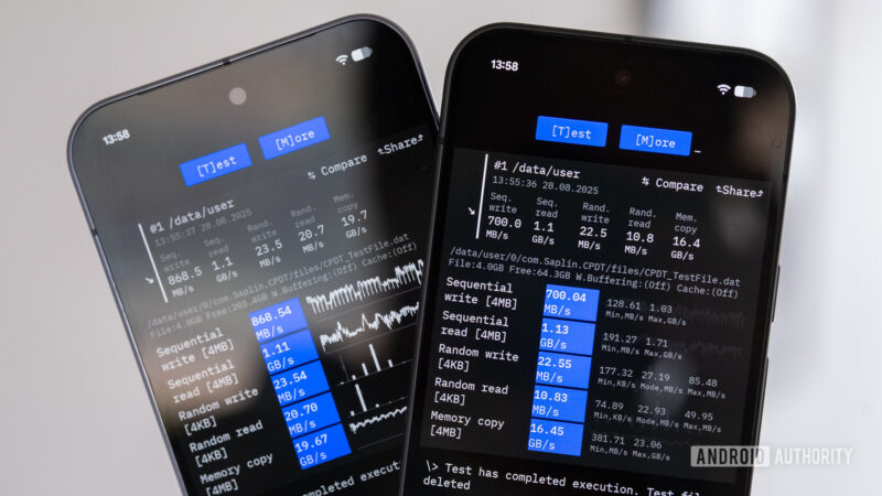 Faster, but still behind the competition