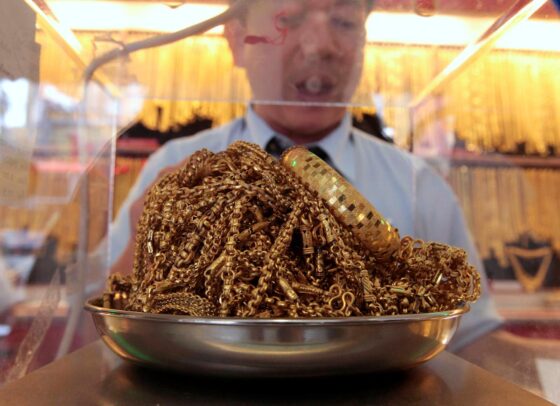 Gold climbs to new record high as wars and inflation fears drive haven demand