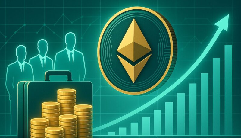Institutional Players Add 218,750 Ethereum (3M) In 2 Days: Big Money Bets On ETH