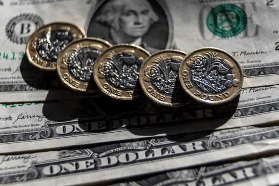 Pound hits two-month high as UK wage growth remains ‘stubbornly high’