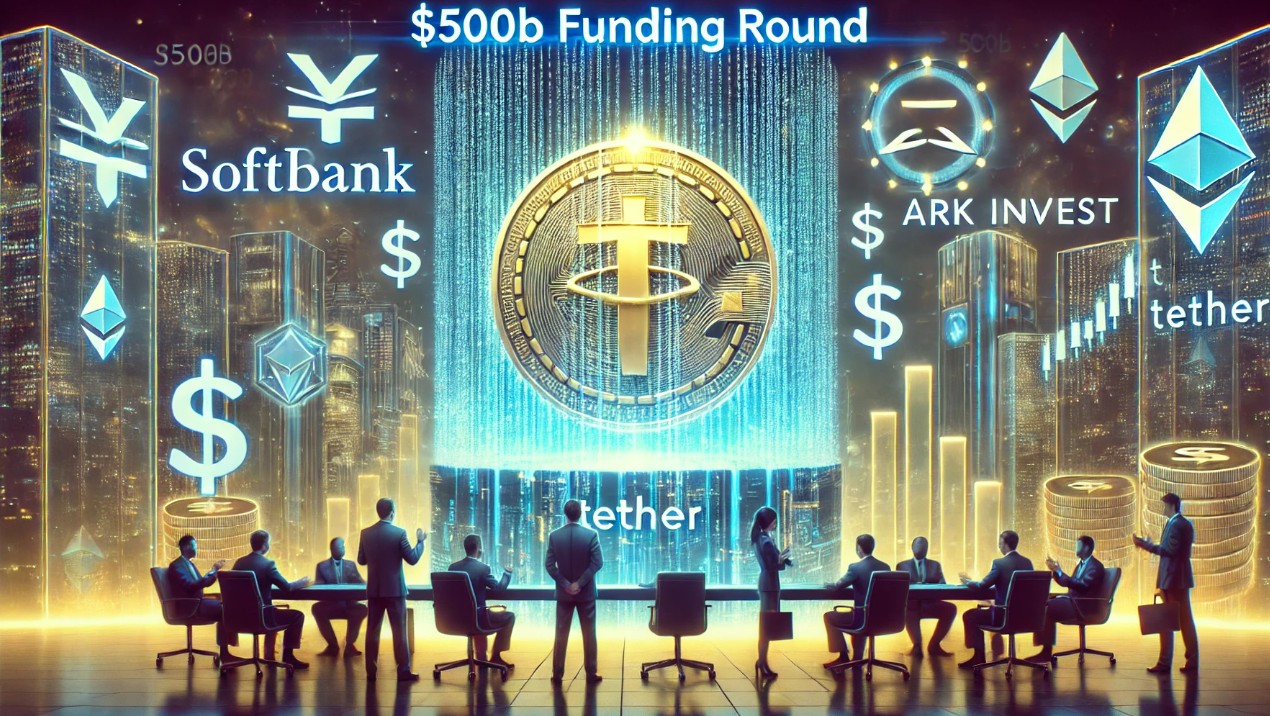 SoftBank, Ark Invest Among Potential Investors In Tether's $15 Billion Funding Round