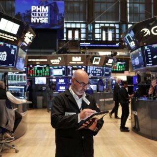 Wall St indexes open mixed after jobs data; Salesforce falls