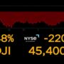 Wall Street ends down slightly after weak jobs data