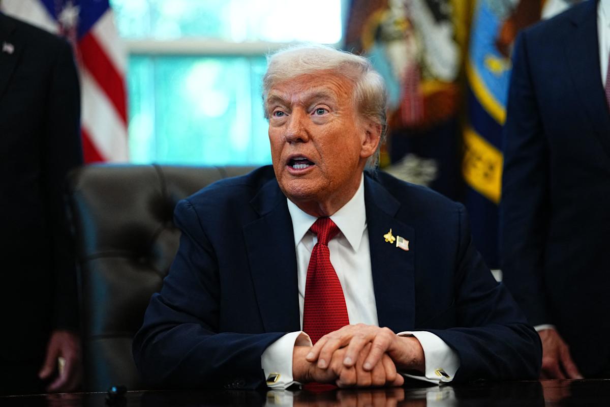 Stocks mixed as Donald Trump announces new 25% large truck tariff